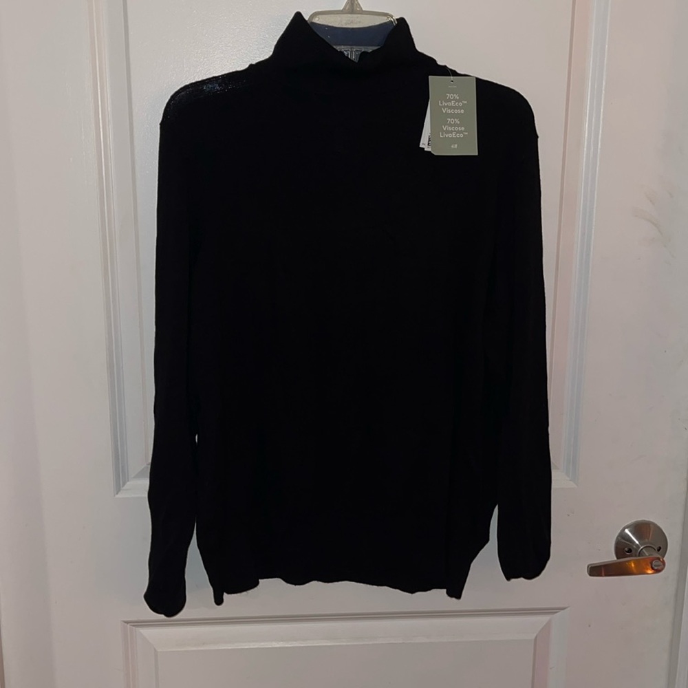 2XL fitted H&M Turtleneck black